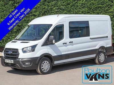 Begagnad Ford Transit Trend 130 HK (95 kW) 2023 Vit Van