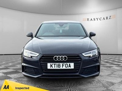 Used Audi A4 Black Edition 2018 Blue Sedan