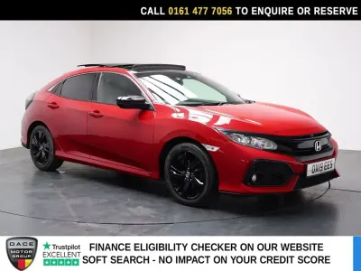 Used Honda Civic EX 126 HP (92 kW) 2019 Red Hatchback