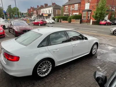 Usado Audi A4 Black Edition 177 HP (130 kW) 2014 Branco Sedan