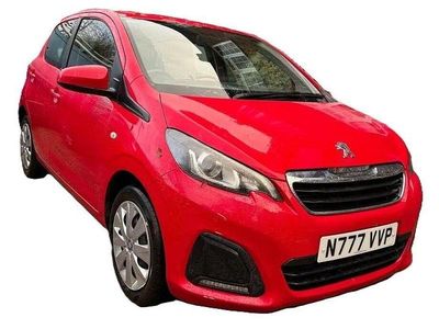 Used Peugeot 108 Active 68 HP (50 kW) 2015 Red Hatchback