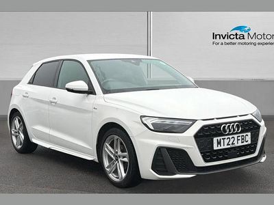 Used Audi A1 S-Line 95 HP (69 kW) 2022 Shell white SUV