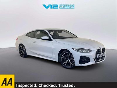 Usado BMW 420 M Sport 184 CV (135 kW) 2022 Blanco Coupe