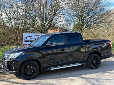 Used SsangYong Musso 187 HP (137 kW) 2023 Black Pickup