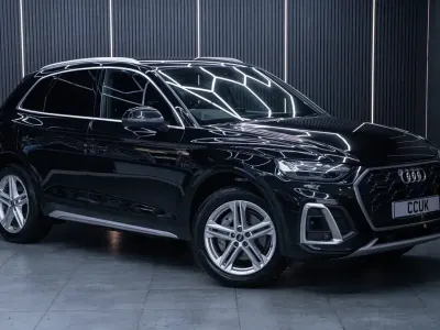 Used Audi Q5 S-Line 204 HP (150 kW) 2021 Black SUV