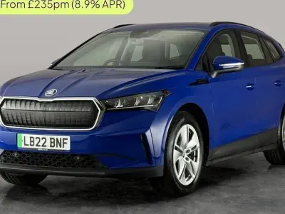 Used Skoda Enyaq iV ecoSuite 131 kW (179 HP) 2022 Blue SUV