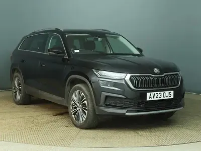 Used Skoda Kodiaq SE L Executive 150 HP (110 kW) 2023 Black SUV
