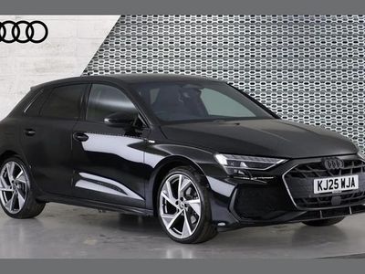 Used Audi A3 Black Edition 147 HP (108 kW) 2025 Black Hatchback