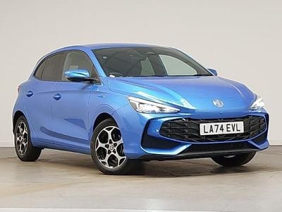 Used MG MG3 Trophy 194 HP (142 kW) 2024 Blue Hatchback
