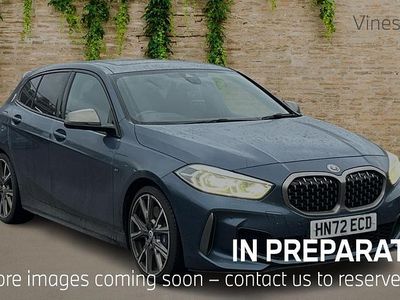 Used BMW M135 Comfort Edition 302 HP (222 kW) 2022 Blue Hatchback