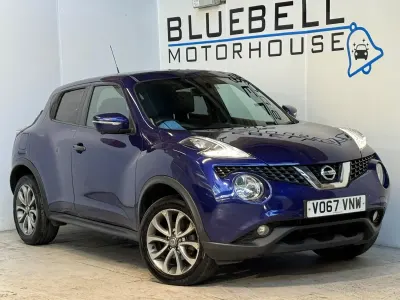 Used Nissan Juke S 110 HP (80 kW) 2017 Blue SUV