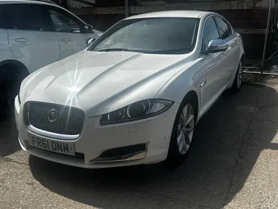 Used Jaguar XF Luxury 2011 White Sedan