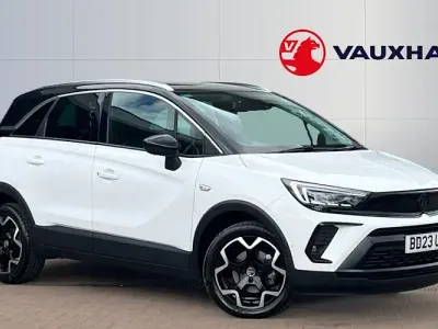 Used Vauxhall Crossland Ultimate 131 HP (96 kW) 2023 White SUV