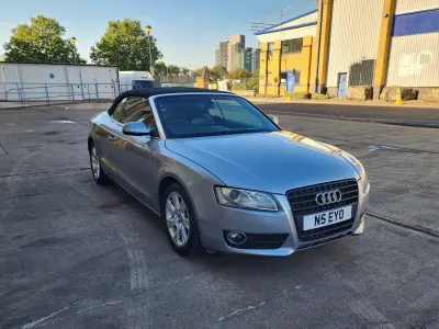 Used Audi A5 Cabriolet Young 211 HP (155 kW) 2010 Grey Cabriolet