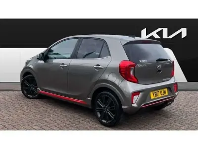 Used Kia Picanto GT-Line S 83 HP (61 kW) 2017 Silver Hatchback