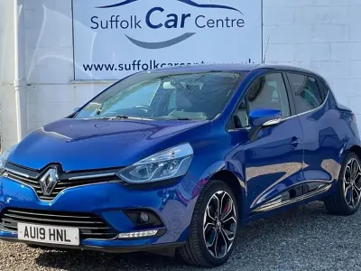 Used Renault Clio Iconic 110 HP (80 kW) 2019 Blue Hatchback