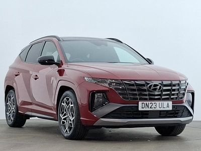 Red Used 2023 Hyundai Tucson N Line SUV | £25,598 (Fair price)