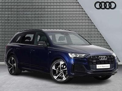 Used Audi Q7 Black Edition 281 HP (206 kW) 2023 Blue SUV