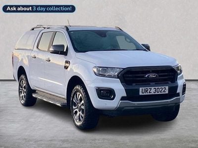White Used 2022 Ford Ranger Wildtrack Pickup | £17,499 (Good price)
