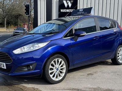 Used Ford Fiesta Titanium X 2017 Blue Hatchback