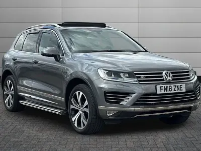 Used VW Touareg R-line 258 HP (189 kW) 2018 Grey SUV