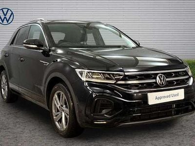 Used VW T-Roc R-line 150 HP (110 kW) 2023 Black SUV