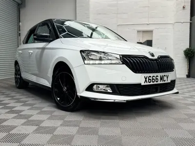 Used Skoda Fabia Monte Carlo 2020 White Hatchback