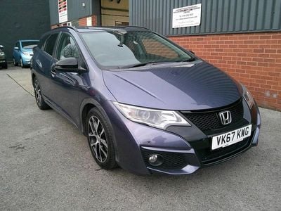 Blue Used 2017 Honda Civic Sport Estate | £8,795 (Fair price)
