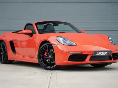 Begagnad Porsche Boxster 2016 Orange Cab