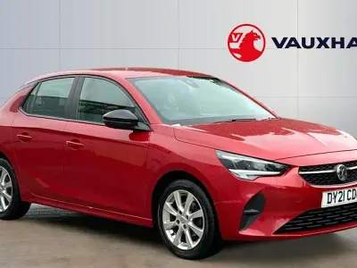 Used Vauxhall Corsa 75 HP (55 kW) 2021 Red Hatchback