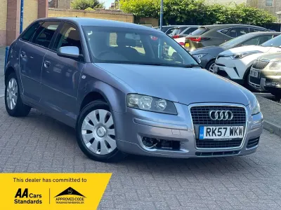 Used Audi A3 Sportback Design 102 HP (75 kW) 2007 Silver Hatchback