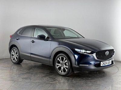 Blue Used 2024 Mazda CX-30 Exclusive-Line SUV | £22,650 (Fair price)