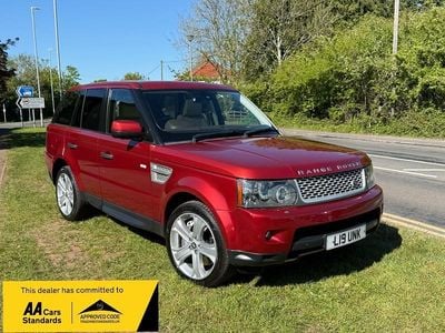 Begagnad Land Rover Range Rover Sport HSE 2009 Röd SUV