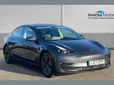 Grey Used 2021 Tesla Model 3 Long Range AWD Sedan | £19,250 (Fair price)