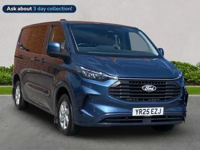 Used Ford Transit Custom Limited 136 HP (100 kW) 2025 Blue Van