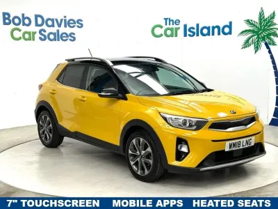 Used Kia Stonic First Edition 120 HP (88 kW) 2017 Yellow SUV