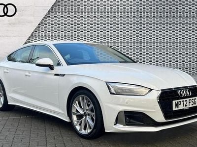 Used Audi A5 Sportback Sport 150 HP (110 kW) 2022 White Hatchback