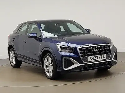 Used Audi Q2 S-Line 150 HP (110 kW) 2023 Blue SUV