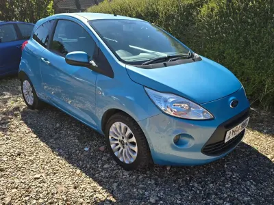Used Ford Ka Zetec 69 HP (50 kW) 2014 Blue Hatchback