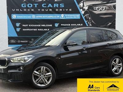 Black Used 2016 BMW X1 M Sport SUV | £8,995 (Expensive)