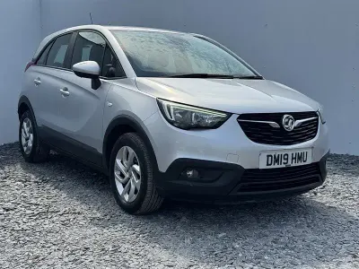 Used Vauxhall Crossland X S 110 HP (80 kW) 2019 Silver SUV