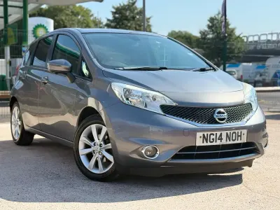 Used Nissan Note Tekna 90 HP (66 kW) 2014 Grey Hatchback