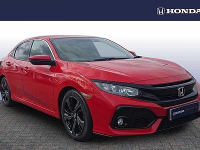 Begagnad Honda Civic SR 126 HK (92 kW) 2020 Röd
