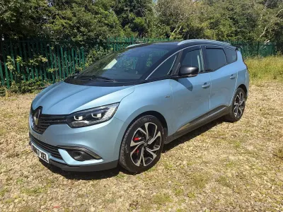 Used Renault Grand Scénic IV Dynamique 160 HP (117 kW) 2017 Azzure blue MPV