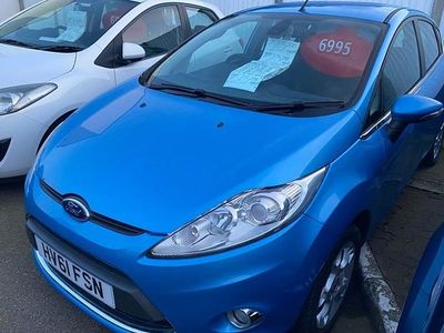 Used Ford Fiesta Zetec 82 HP (60 kW) 2011 Blue Hatchback
