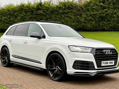 Used Audi Q7 S-Line 231 HP (169 kW) 2018 White SUV
