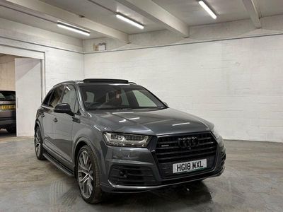 Grey Used 2018 Audi Q7 Advanced SUV | £36,975 (Expensive)