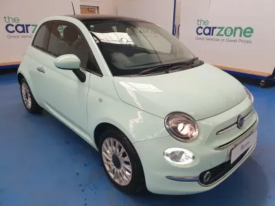 Usado Fiat 500 Lounge 69 HP (50 kW) 2017 Verde Citadino