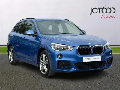 Used BMW X1 M Sport 187 HP (137 kW) 2018 Blue SUV