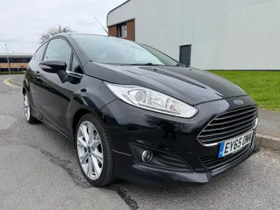 Used Ford Fiesta Titanium X 93 HP (68 kW) 2015 Black Hatchback